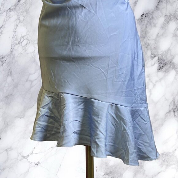 NBD Alli Mini Dress - Baby Blue - Picture 5 of 12